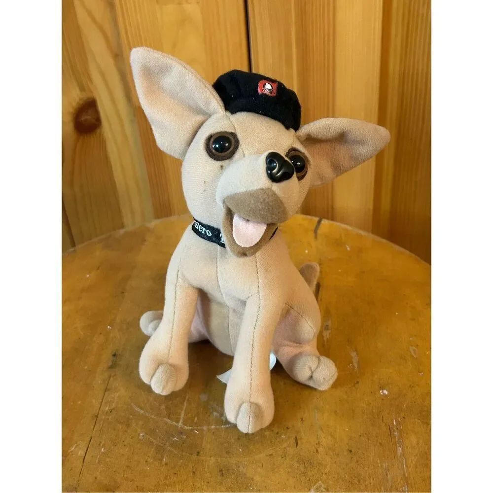 Vintage Yo Quiero Taco Bell Dog 6” Chihuahua Stuffed Plush Toy No Talk (8885)